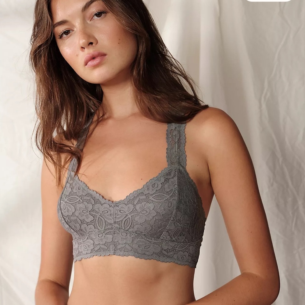 FREE PEOPLE Galloon Lace Racerback NWOT - Picture 3 of 9
